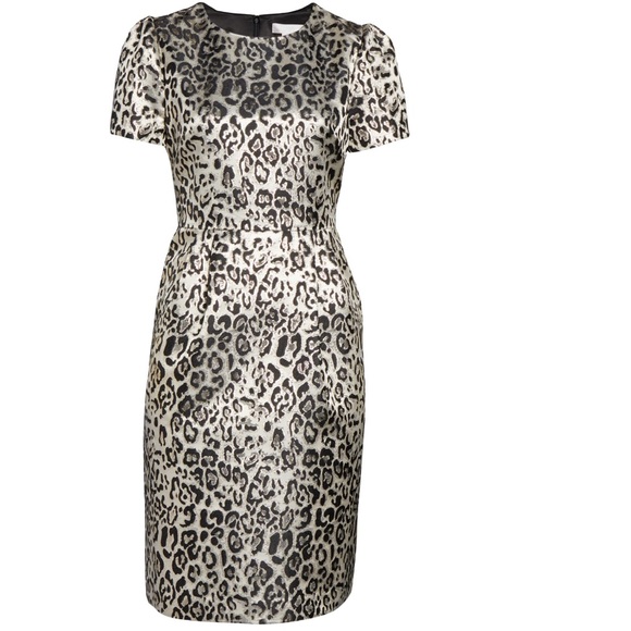 Rachel Parcell 🐆 Women’s Metallic Leopard Print Dress XS NWT - Picture 6 of 6